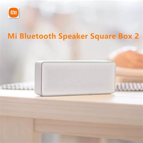 xiaomi mi square metal box bluetooth speaker|square box 2 speakers review.